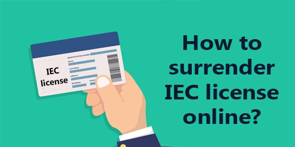 IEC Code Surrender